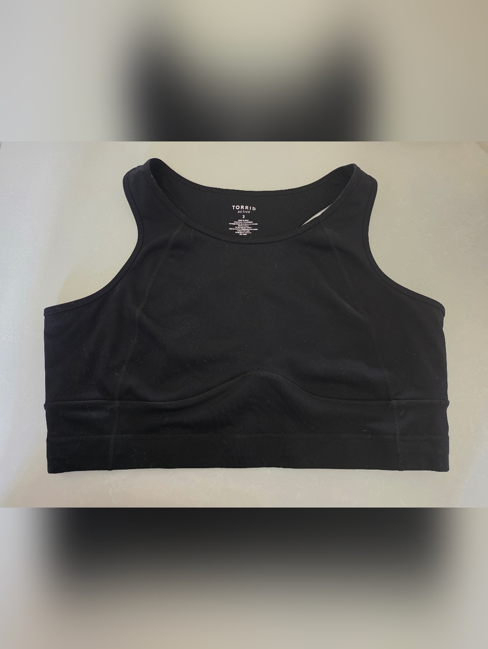TRU Low-Impact Sports Bra - Black NWOT